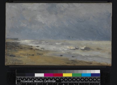 The Coast of Normandy by Stanislas Victor Edouard Lepine